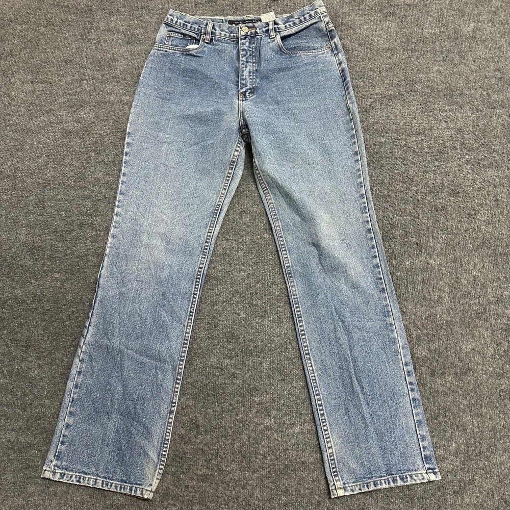 Great American Jeans Pants Womens Size 10 Light Wash Straight Leg High Waisted